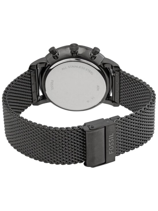 NWT Fossil Neutra Chronograph Quartz Black Dial Men\'s Watch